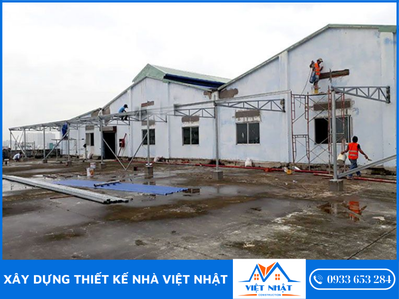 Sửa chữa nhà xưởng nhà kho tại tphcm