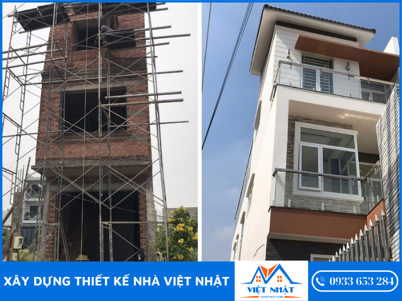 Thiết kế thi công nhà phố tại TPHCM