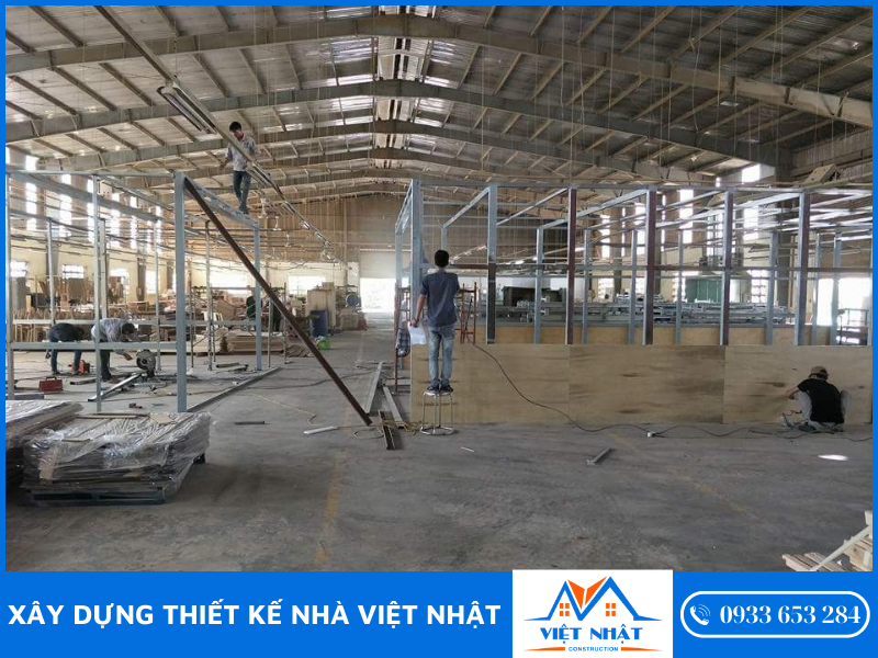 Dịch vụ sửa chữa nhà xưởng nhà kho trọn gói giá rẻ TPHCM