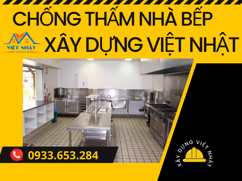 Công ty chống thấm hệ thống nhà bếp trọn gói tại TPHCM