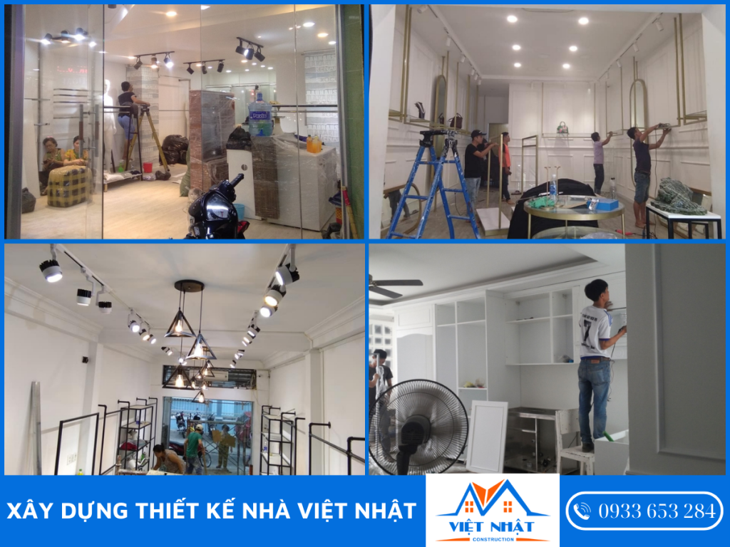 Đơn vị sửa chữa showroom cửa hàng shop uy tín tại TPHCM