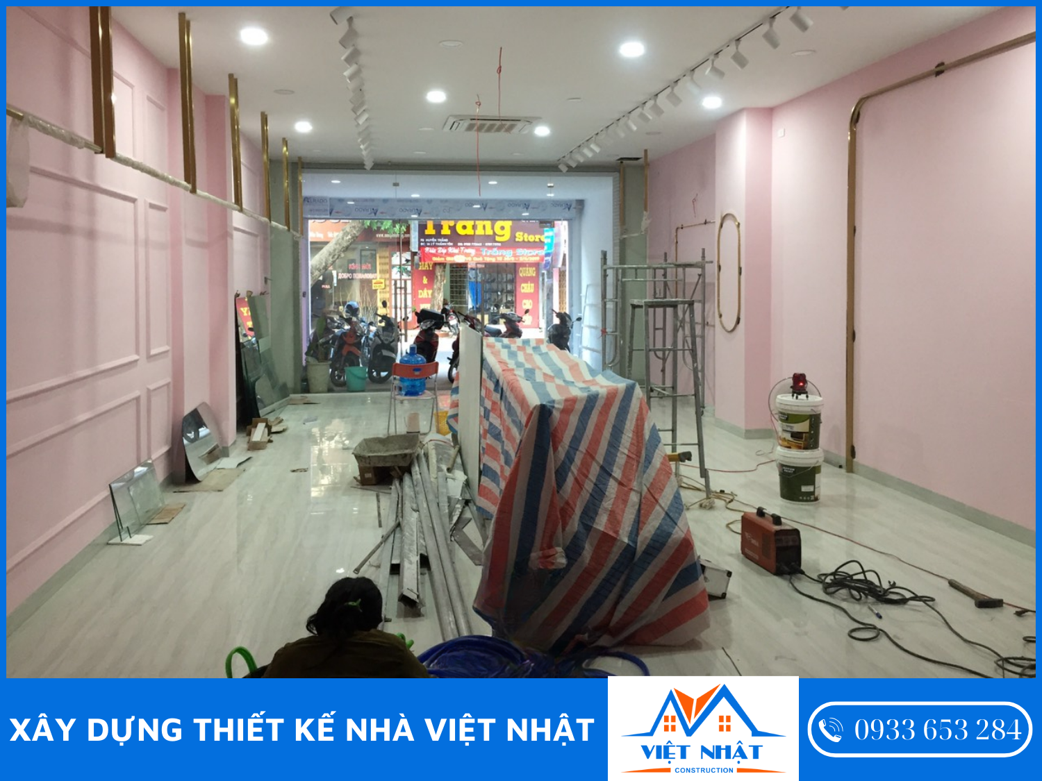 Đơn vị sửa chữa cải tạo showroom cửa hàng shop thời trang, quần áo, mỹ phẩm uy tín - chất lượng tại Sài Gòn